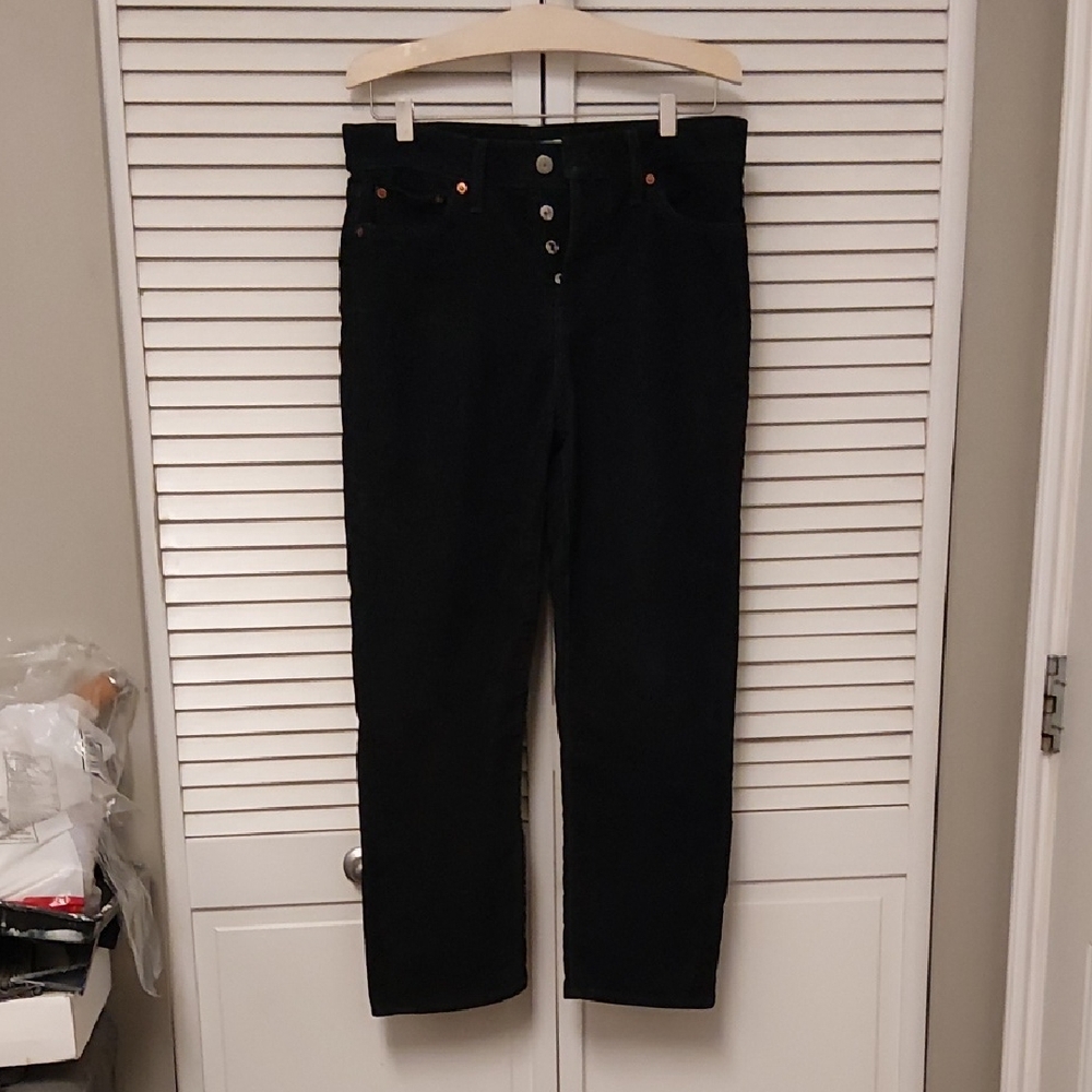 Levi's Women's Black Corduroy Jeans